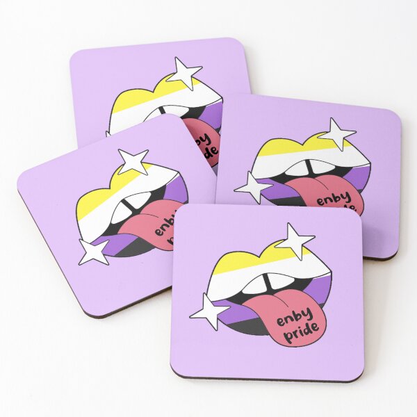 Item preview, Nonbinary Pride Lips designed and sold by everything4eva.