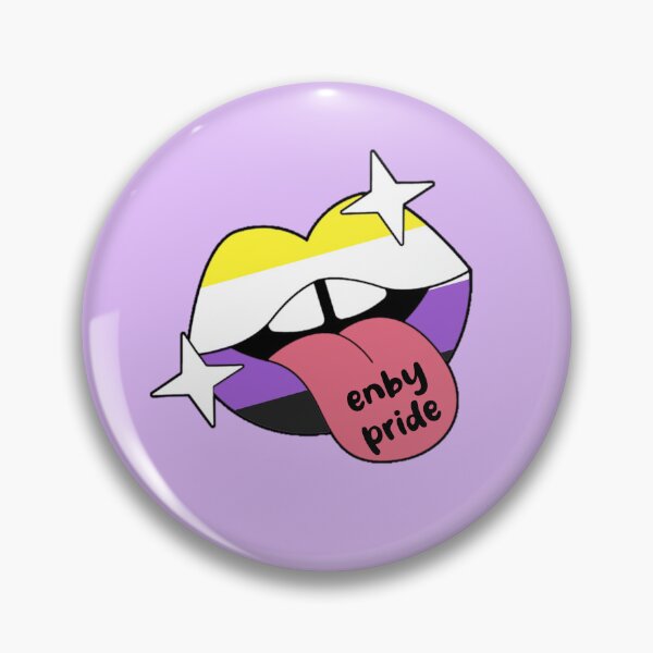 Item preview, Nonbinary Pride Lips designed and sold by everything4eva.