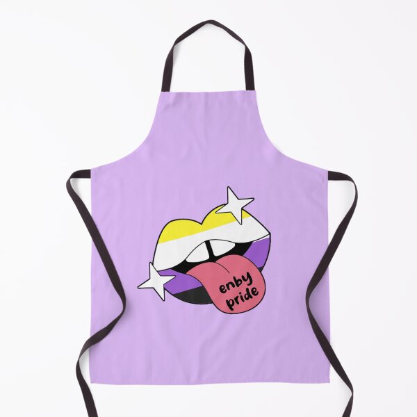 Item preview, Nonbinary Pride Lips designed and sold by everything4eva.