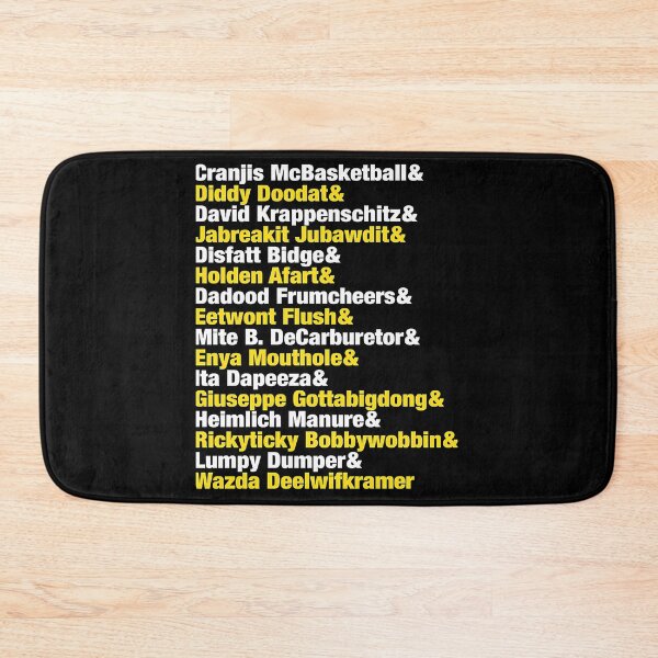 Item preview, Impractical Jokers Name Game List designed and sold by KeepHopeAl.