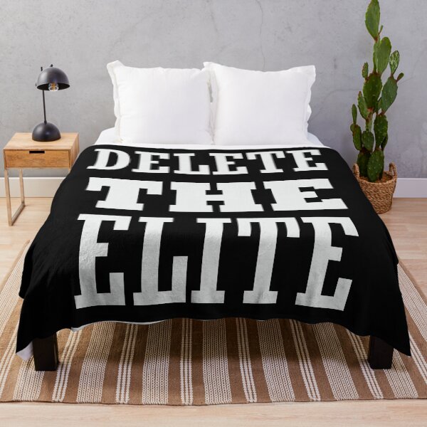 Item preview, Delete The Elite designed and sold by CatsCrew.