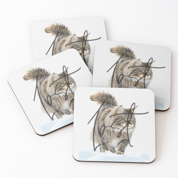 Item preview, Lost , Winter Cat, Animal art. designed and sold by Lost90.
