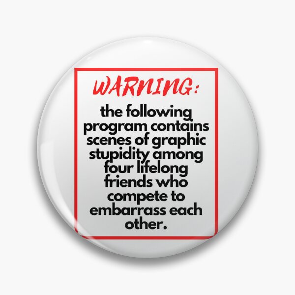 Item preview, Impractical Jokers Warning designed and sold by KeepHopeAl.
