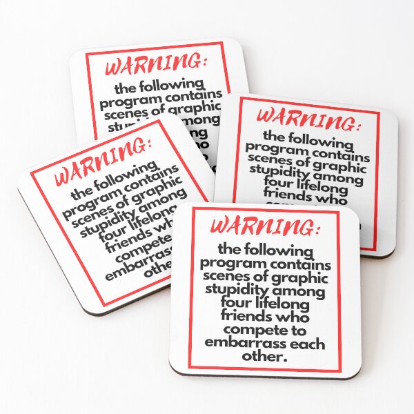 Item preview, Impractical Jokers Warning designed and sold by KeepHopeAl.
