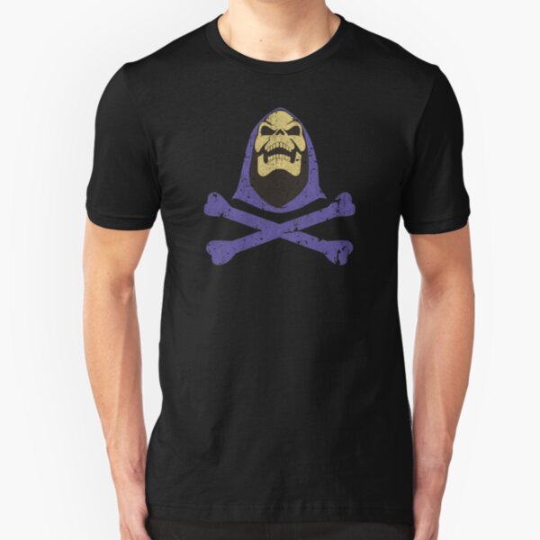 Skeletor & Crossbones Slim Fit T-Shirt