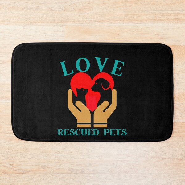 Item preview, Love Rescued Pets Dog Cat  designed and sold by facePale.