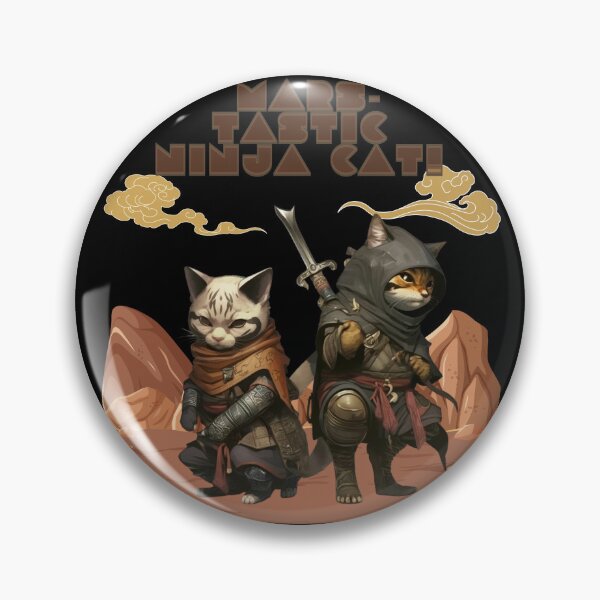 Item preview, MARS-TASTIC NINJA CATS designed and sold by Shakibs420.