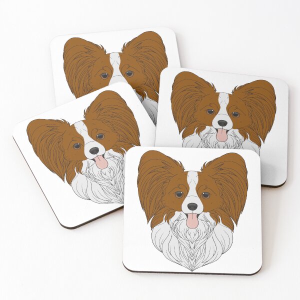 Item preview, Papillon - Sable and White designed and sold by Cynthiaetal.