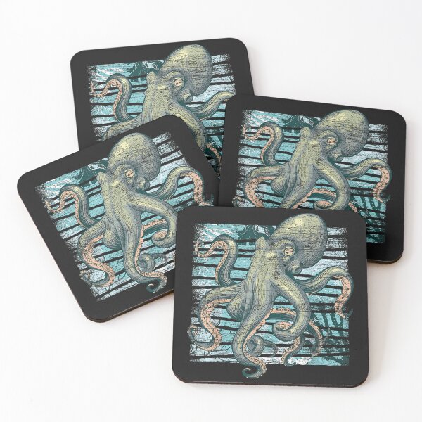 Item preview, Retro Octopus designed and sold by Vandatuyetlien.