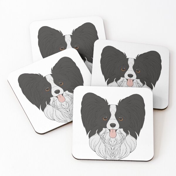 Item preview, Papillon - Black and White designed and sold by Cynthiaetal.