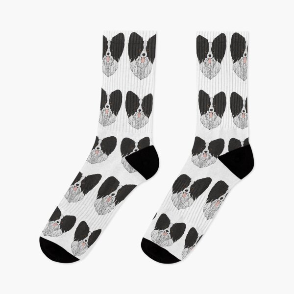 Item preview, Papillon - Black and White designed and sold by Cynthiaetal.