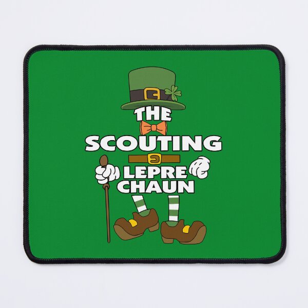 Artikelvorschau, The Scouting Leprechaun St Patrick's Day Celebration Matching Outfits Group Attire entworfen und verkauft von onicon.
