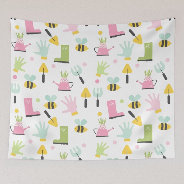 Item preview, Cute Gardening icon elements on white background. designed and sold by Jayjaynaenae.