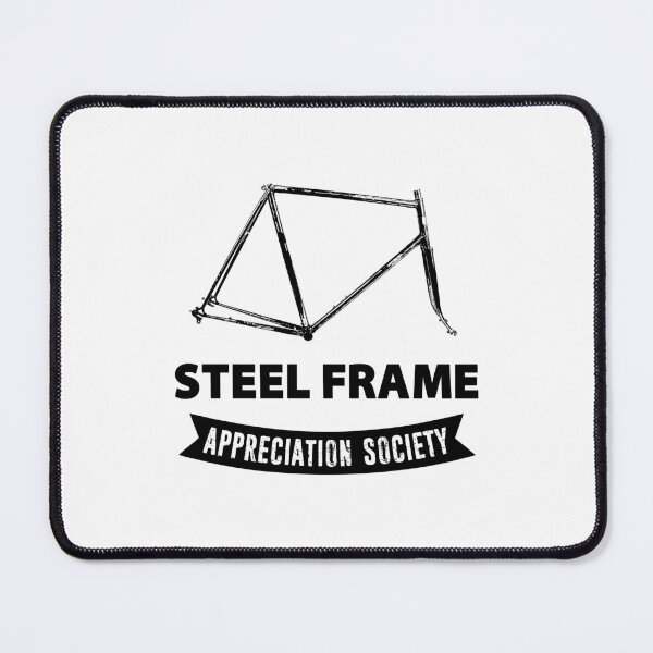 Item preview, Steel Frame Bike Appreciation Society designed and sold by Esskay Designs.