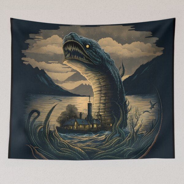 Item preview, The wrath of the Nessie designed and sold by SidTastic .