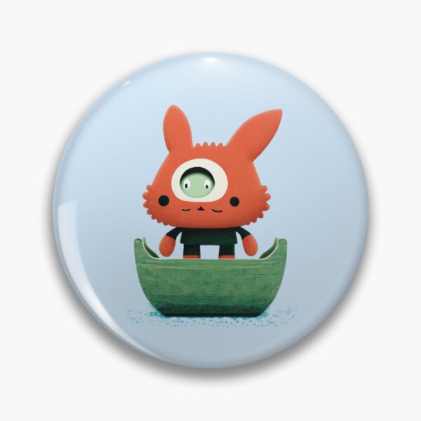 Item preview, Cute rabbit standing in a boat - Original character designed and sold by Kydder-Art.