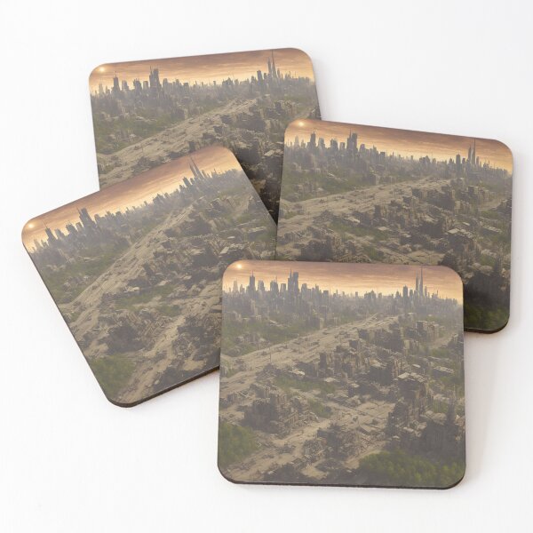 Item preview, Abandoned city 'the sun is shining' designed and sold by Metaverse8.