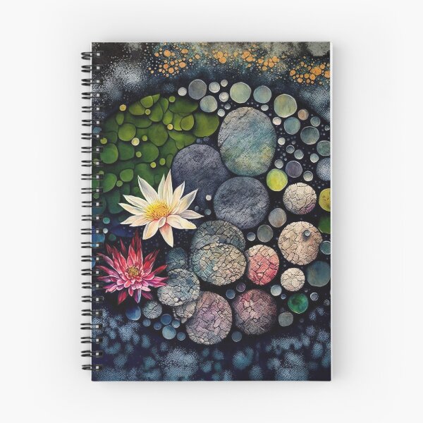Item preview, Beautifull Japanese Garden Dreams: AI,  brings Pointillism Painting in Full Bloom designed and sold by XIX361ART.
