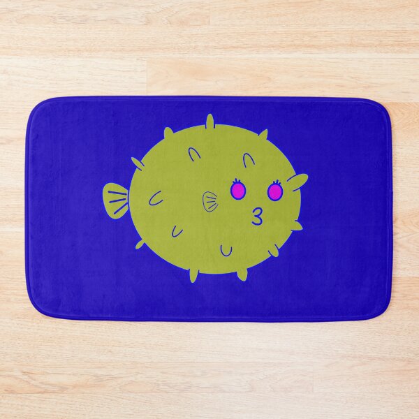 Item preview, Kawaii Cute Kissy Pufferfish, Ocean Lover Gift designed and sold by vystudio.