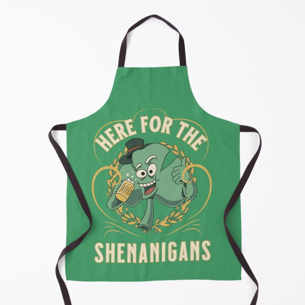 Item preview, Here For Shenanigans St Patricks Day, Shenanigans Squad, Shamrock with Beer designed and sold by AHthatIsNice.