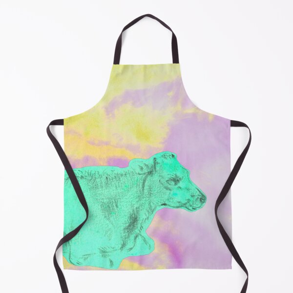 Item preview, Cow's Dream in Turquoise  designed and sold by AnimaliaStar.