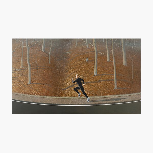 Autumn Runner Photographic Print