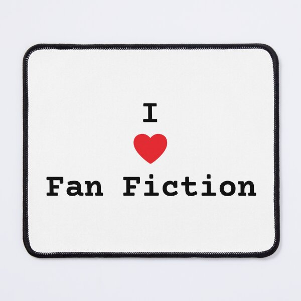 Item preview, I (heart) Fan Fiction designed and sold by Fandom8.