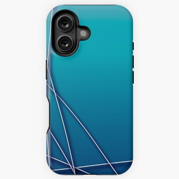 Item preview, Watercolor iPhone Case, Blue Abstract Phone Case. designed and sold by webeller.