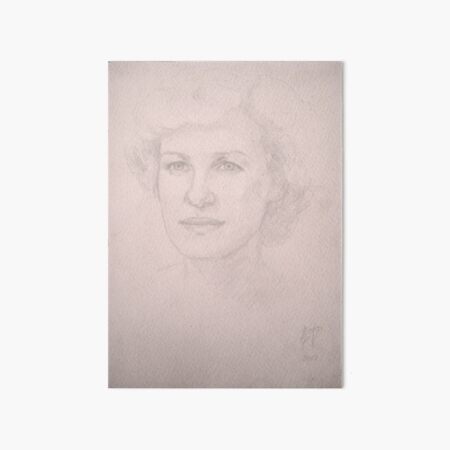 Olga Art Board Print