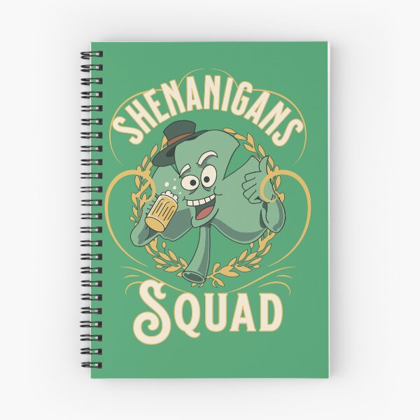 Item preview, Shenanigans Squad, Shamrock with beer, Here For Shenanigans, St Patricks Day designed and sold by AHthatIsNice.