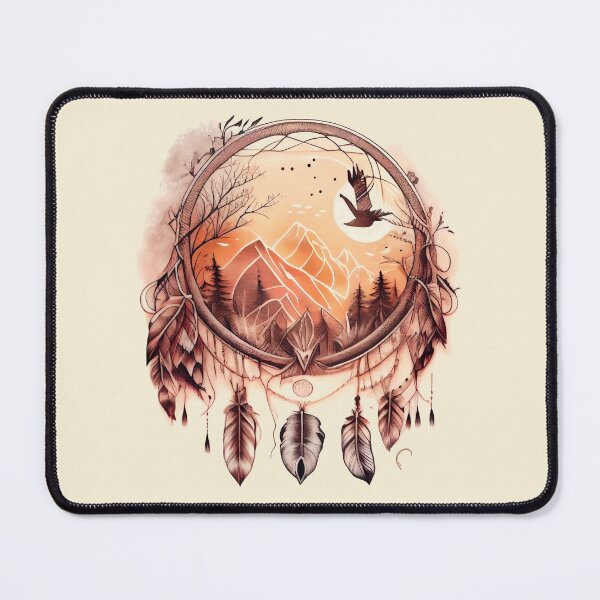 Item preview, native american tattoo designed and sold by TourDePassion.