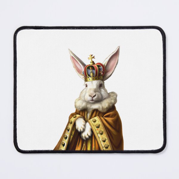 Item preview, Renaissance Portrait of Rabbit Oil Painting Digital Art designed and sold by SourBunnyshop.