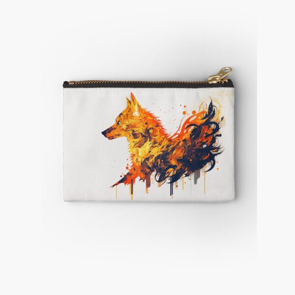 Item preview, wolf head on fire designed and sold by warzin.