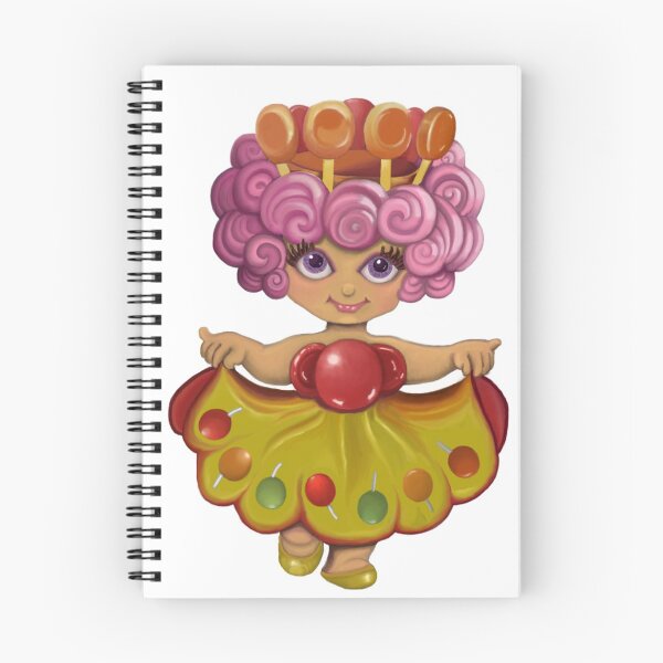 Item preview, Retro Toys Candy Land Princess Lolly Digital Painting, Single and Repeating Pattern  designed and sold by Nicolette Olivier.