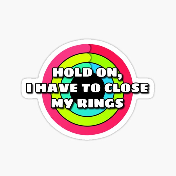 Item preview, Hold on I have to close my rings designed and sold by sarahxgrs.