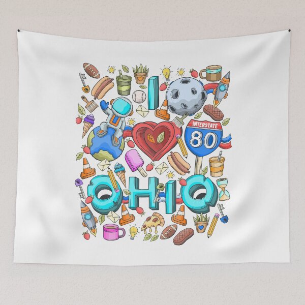Item preview, I love Ohio Doodle designed and sold by NomadicQuest.