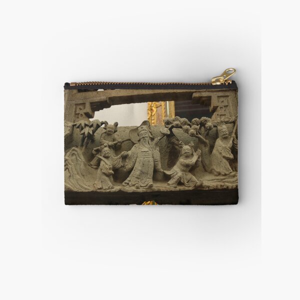 Item preview, Bas-relief with sculptures of a happy family at Wat Pho, Bangkok, Thailand. designed and sold by kall3bu.