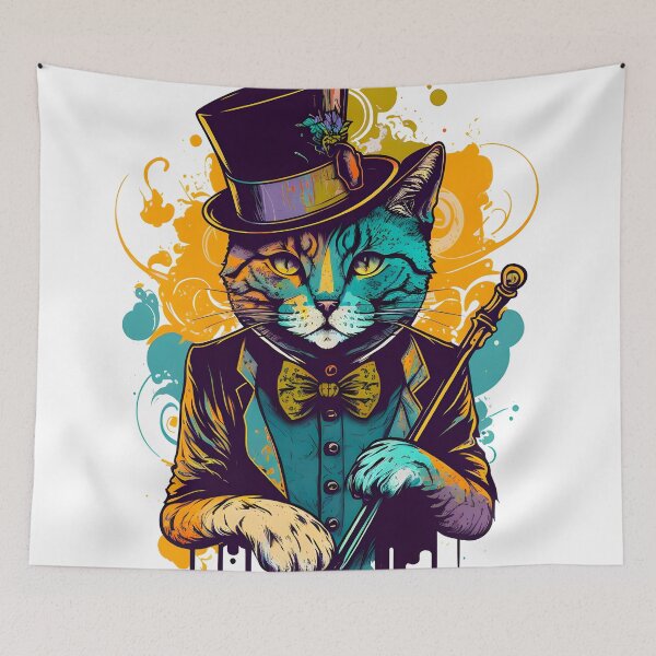 Item preview, trickster cat designed and sold by Orange-Dragon.