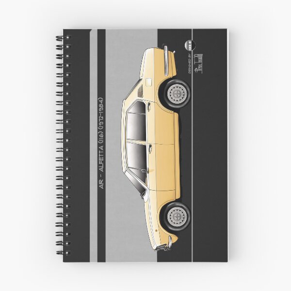 Item preview, Azaziel Original Series - Drawing of AR - Alfetta (116) in Giallo Piper designed and sold by Azaziel.