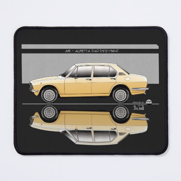 Item preview, Azaziel Original Series - Drawing of AR - Alfetta (116) in Giallo Piper designed and sold by Azaziel.
