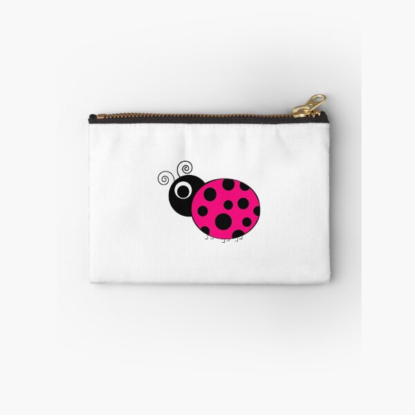 Item preview, Pink and Black Ladybug designed and sold by BeachBumFamily.