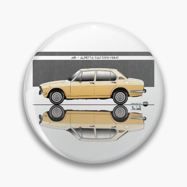 Item preview, Azaziel Original Series - Drawing of AR - Alfetta (116) in Giallo Piper designed and sold by Azaziel.