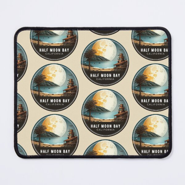 Item preview, Half Moon bay California designed and sold by ArtfulDelights.
