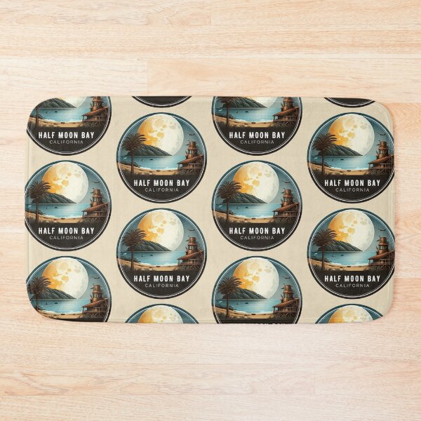 Item preview, Half Moon bay California designed and sold by ArtfulDelights.