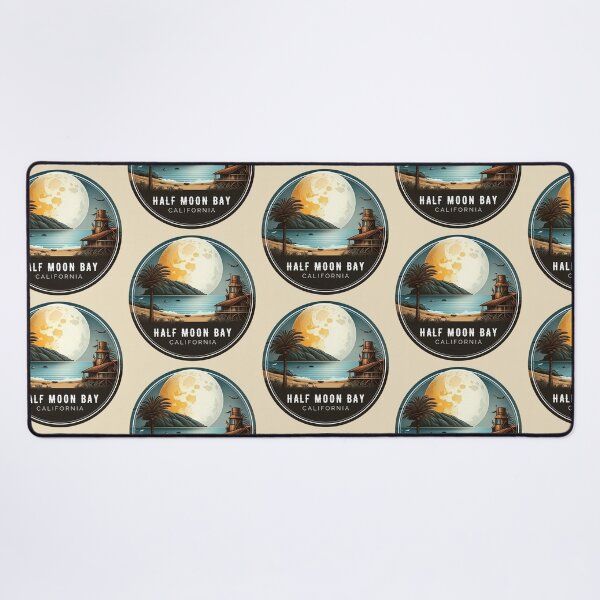 Item preview, Half Moon bay California designed and sold by ArtfulDelights.