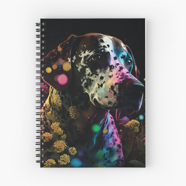 Item preview, Dalmatian stardust portrait designed and sold by HookedOnDogz.