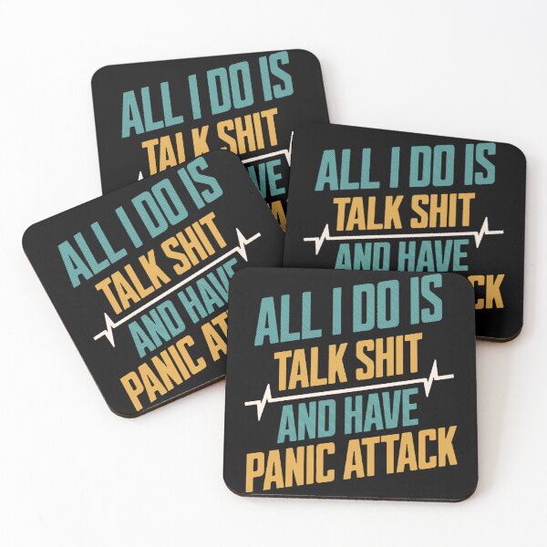 Item preview, All I Do Is Talk And Have Panic Attacks designed and sold by designerpriti.
