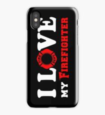 I Love my Firefighter (w/ red) iPhone Case