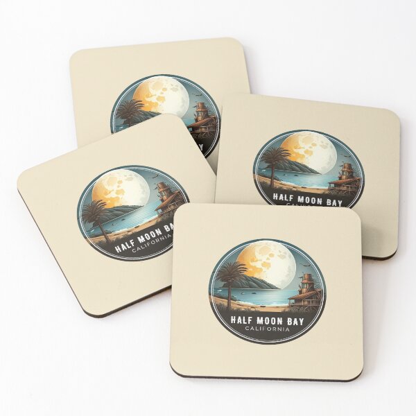 Item preview, Half Moon bay California designed and sold by ArtfulDelights.
