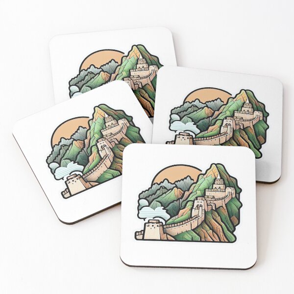 Item preview, The Great Wall of China Sticker designed and sold by ProPlusDesign.